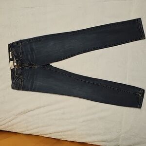 Frame Denim Dark Blue Skinny Jeanne Jeans Size 28